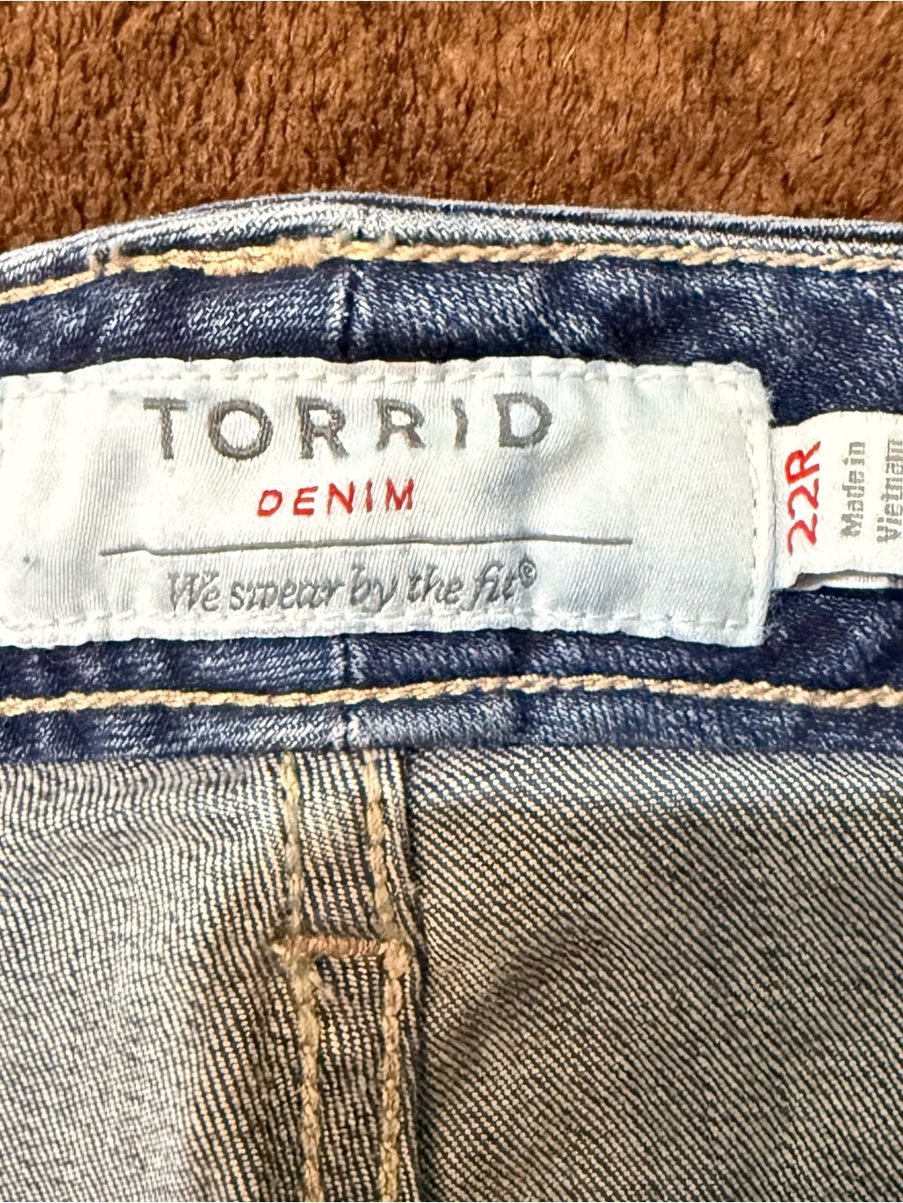 torrid Light Wash Ripped Boyfriend Jeans - Picture 2 of 6